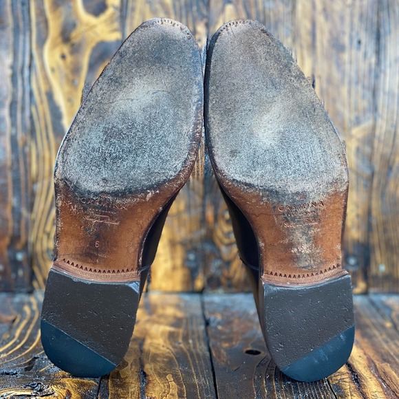 Carmina‎ Men's Oxford Cap Toe Dress Shoes 80201 RAIN Dark Brown Size UK 6 / US 7 - Picture 10 of 10